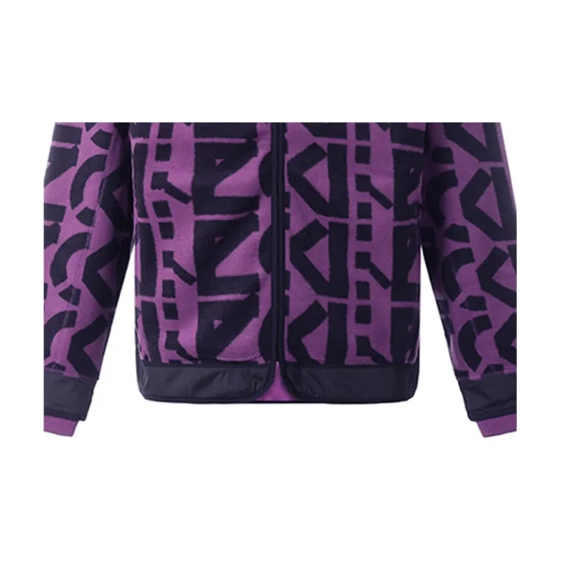 KENZO Allover Monogram Zipped Hoodie-5