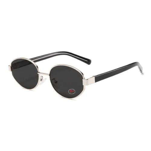 PSACSS Metal Oval Sunglasses Unisex