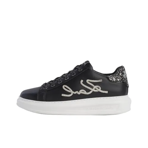 KARL LAGERFELD / Karl Lagerfeld Jeans Kapri Signia Rhinestone embellished Sneakers Women's