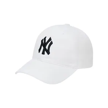 MLB Cotton Baseball Caps Unisex White