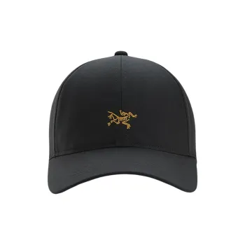 Arcteryx Polyester Baseball Caps Unisex Black/Wisteria Plait/Velvet Sand Brown