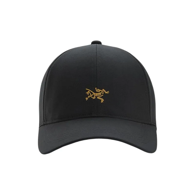 Arcteryx Polyester Baseball Caps Unisex Black/Wisteria Plait/Velvet Sand Brown-0