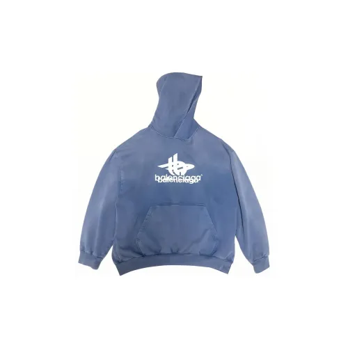 Balenciaga Sweatshirts Men Blue