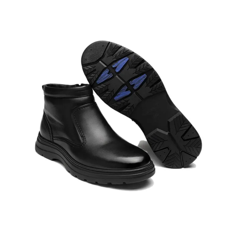 SAINT ANGELO Ankle Boots 4cm Men's Black-3