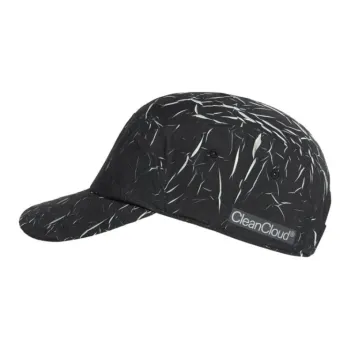 On Polyester Baseball Caps Unisex Black/Lima Pea Green
