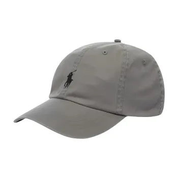 Polo Ralph Lauren Cotton Baseball Caps Unisex Gray College Grey