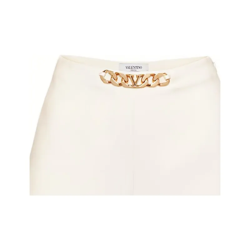 Valentino Casual Shorts Women's White-4