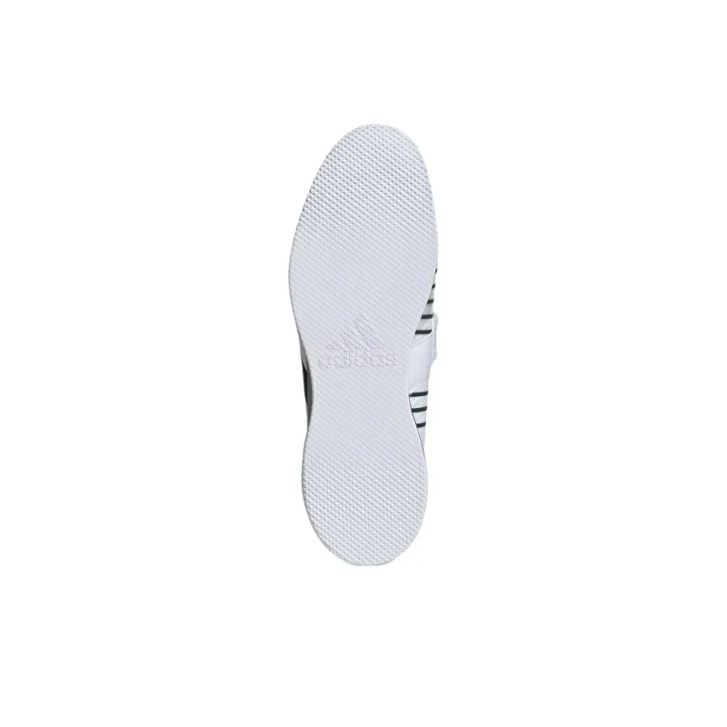 Adidas Adipower 3 Cloud White Core Black Collegiate Green-4