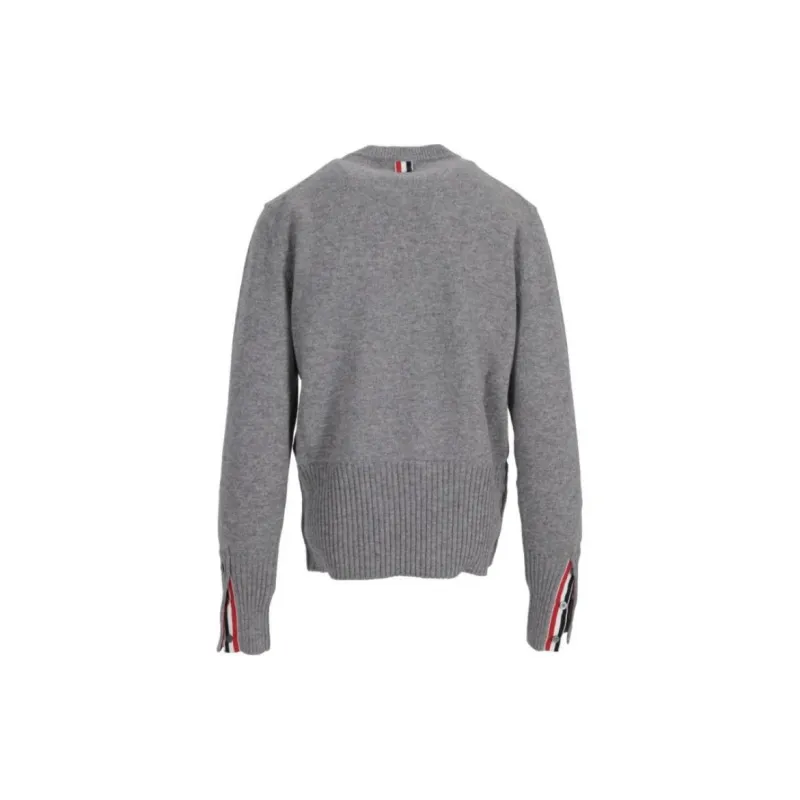 THOM BROWNE Holiday Scenery Classic Crewneck Jumper-1