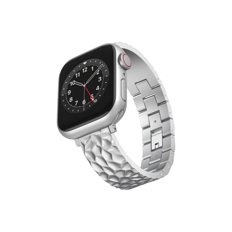 MSSM Watch Band Apple Compatibility Stainless Steel Material-0