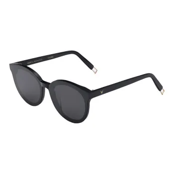 GENTLE MONSTER Acetate Metal Oval Sunglasses Unisex Black