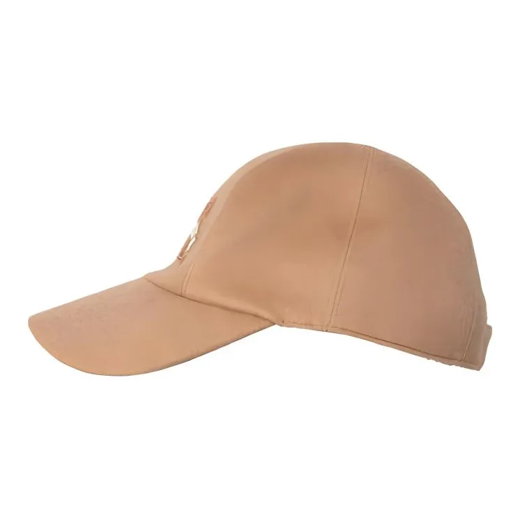 HERMES Cashmere Baseball Caps Unisex Brown/Green-2