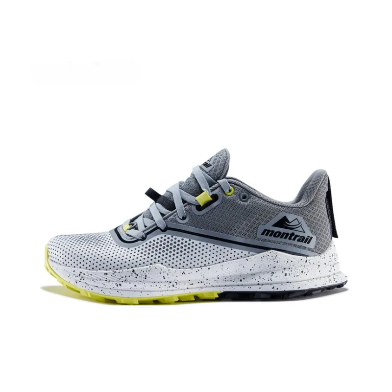 Columbia Anti Slip Wear Resistant Low Top Trail Running Running Shoes Men's Gray-0