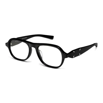 GENTLE MONSTER Plate Frame Irregular Shape Eyeglass Frames Unisex Black