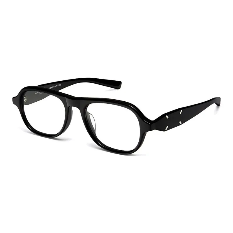 GENTLE MONSTER Plate Frame Irregular Shape Eyeglass Frames Unisex Black-0