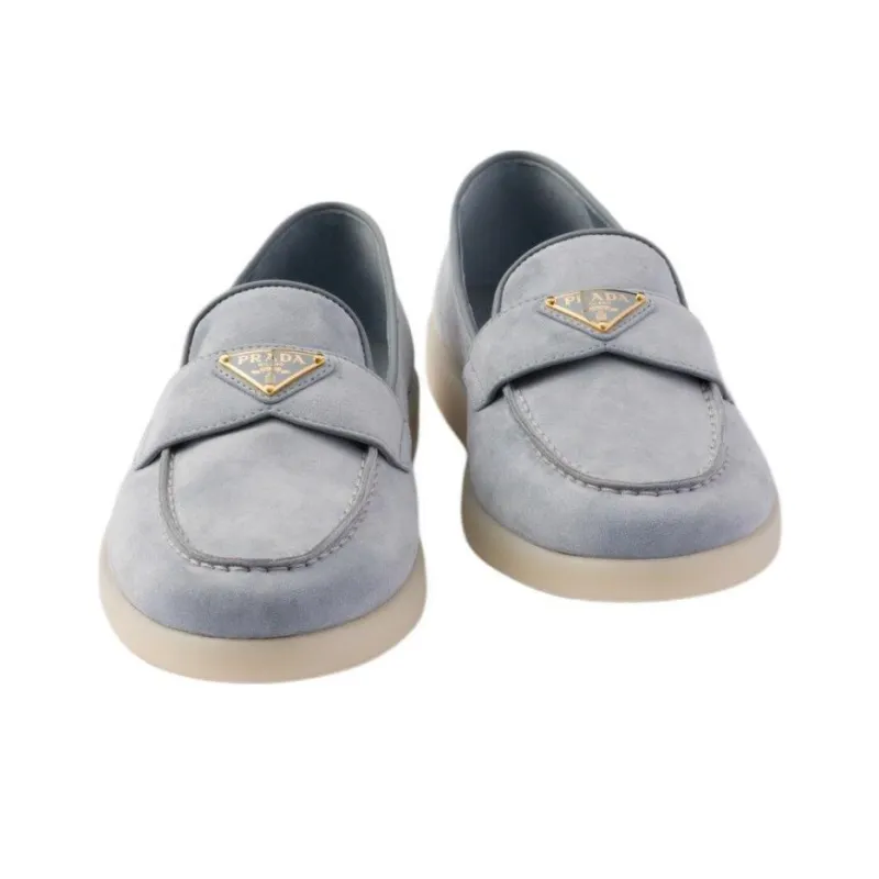 PRADA Loafers Women's Blue-3