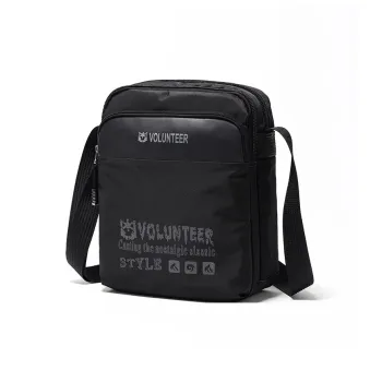 Volunteer Nylon Fabric Crossbody Bag Men's Multicolor