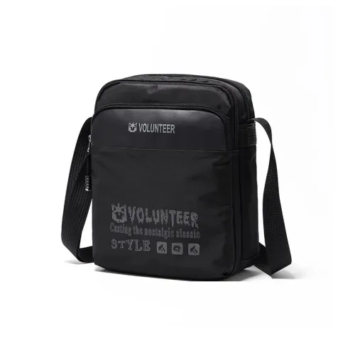 Volunteer Nylon Fabric Crossbody Bag Men's Multicolor