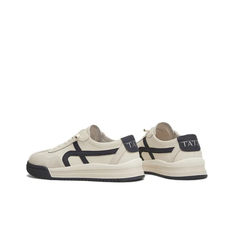 Tata Skateboard Shoes Men's Ecru/Orchid Ecru/Brown-2