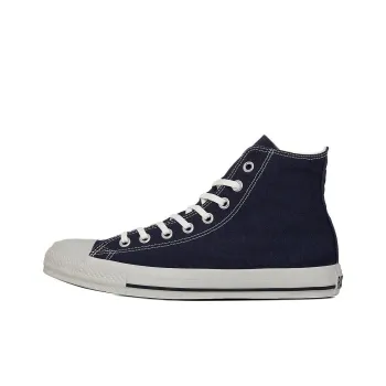 Converse All Star Anti Slip Wear Resistant High Top Canvas Shoes Unisex Dark Blue