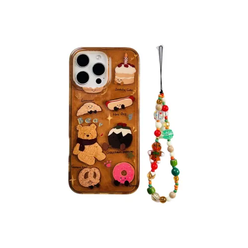 Wei Xin Acrylic Material Semi Transparent Brown Phone Cases Compatible With IPhone 16/15 Pro Max/Apple 13/14 Pro/Max