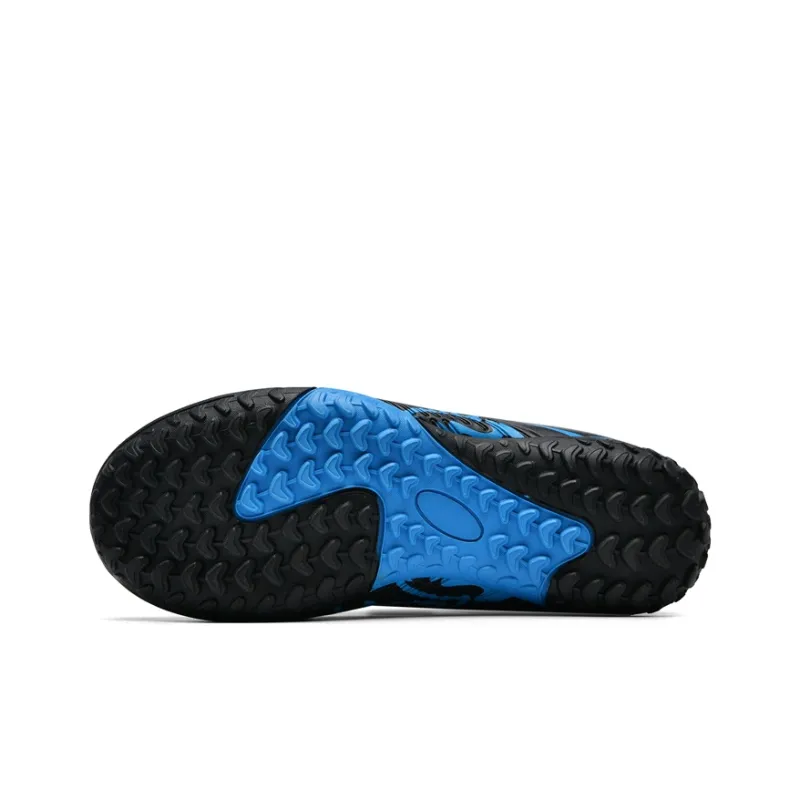 WEJIESS TF Rubber Broken Studs Artificial Ground Soft Ground Firm Ground Anti-Slip Wear-Resistant Soccer Shoes Unisex-4