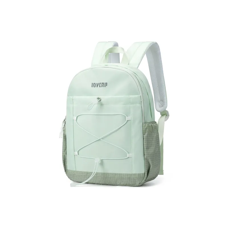 LOVERPUSS Fabric Backpacks Unisex Sown Grass Green-1