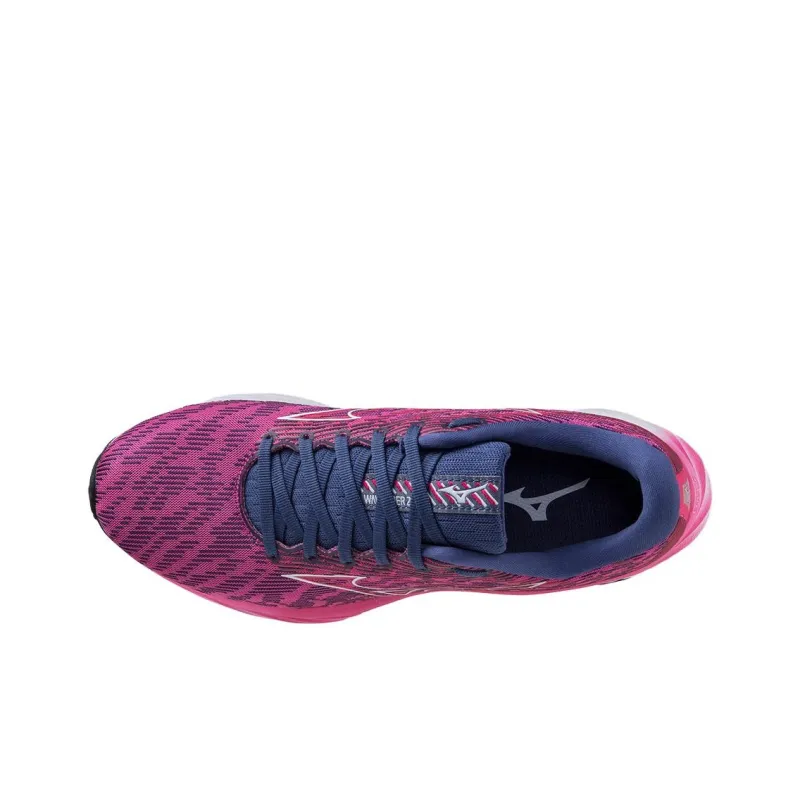 Mizuno Wave Rider 26 'Wine Red' Women's-2