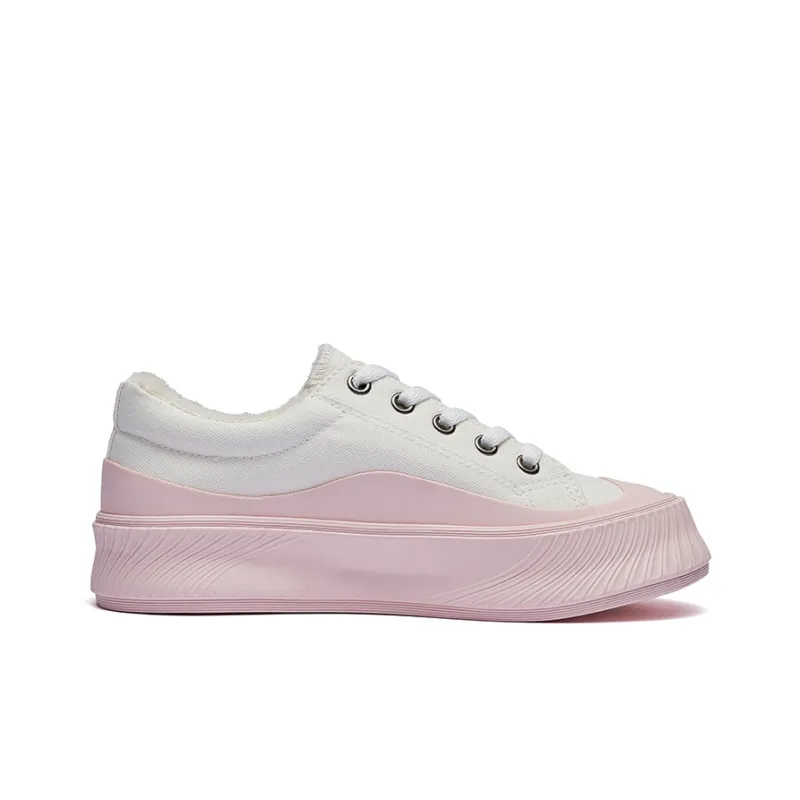 Fawn Miri Warm Anti-Slip And Wear-Resistant Low-Top Skateboard Shoes Women's-4