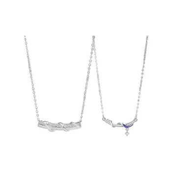 KEMLAIDA 925 Sterling Silver Necklaces Unisex