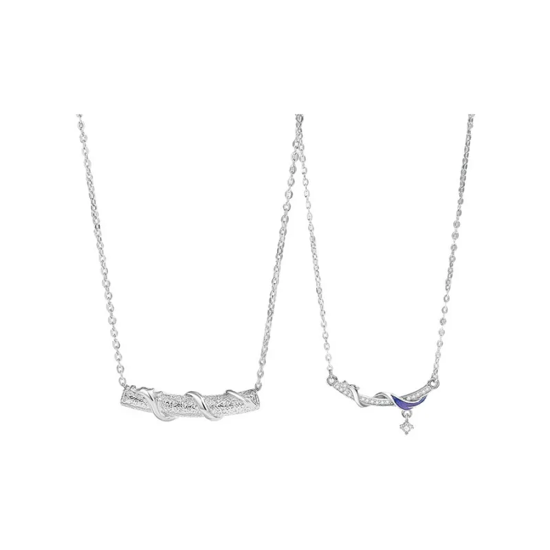 KEMLAIDA 925 Sterling Silver Necklaces Unisex-0