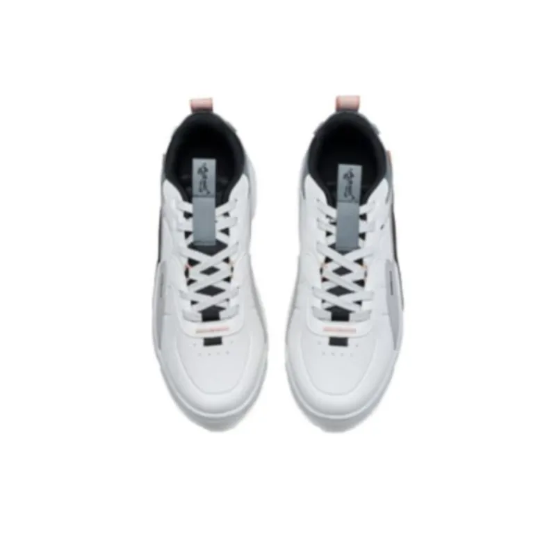 XTEP Undercurrent 3.0 Low Top Skateboard Shoes Men's White Gray-1
