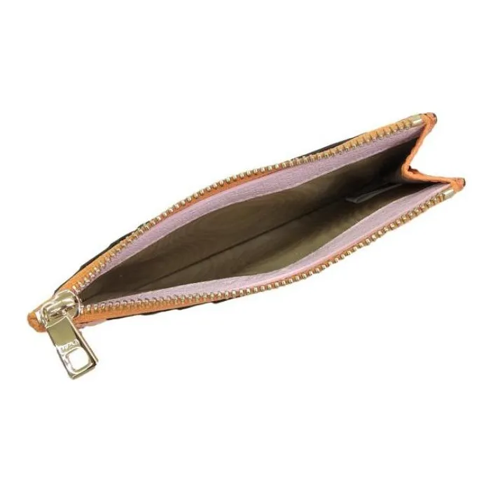 Furla Leather Wallet Women's Orange-4