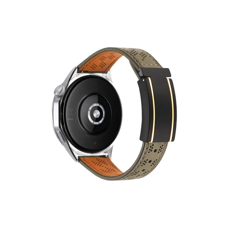MSSM Watch Band Huawei Compatibility Genuine Leather Material-5