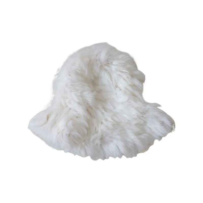Cranta Komeia Rabbit Fur Blend Beanies Unisex-0