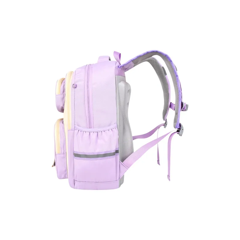 YOME Polyester Student Bag Regular Women's Pink/Purple-7