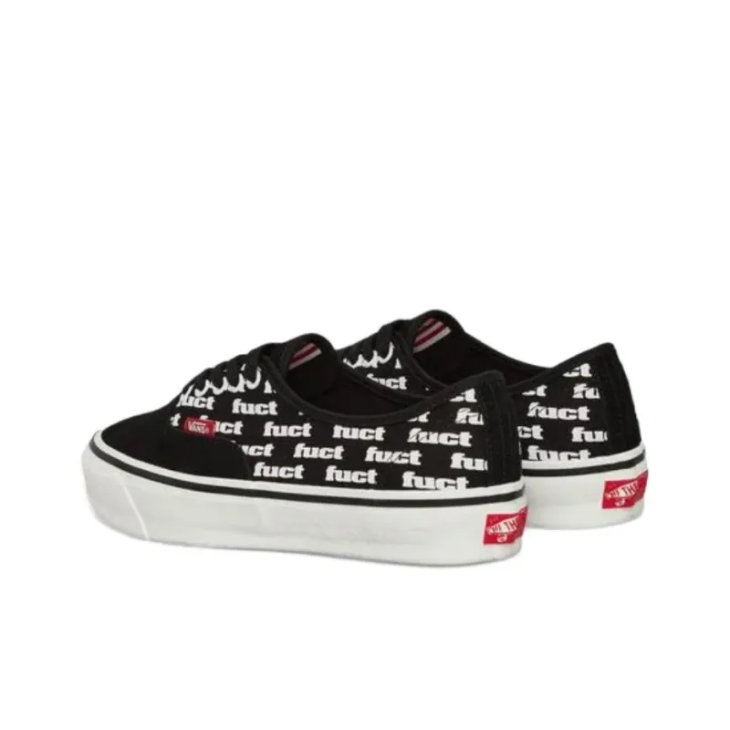 Vans Authentic Reissue 44 Lx Fuct X Slam Jam Black Marshmallow-2