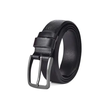 Old Man's Head Top Grain Cow Leather With Vegetable Tanned Leather Leather Belts Men's 3.8cm
