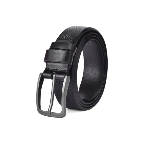 Old Man's Head Top Grain Cow Leather With Vegetable Tanned Leather Leather Belts Men's 3.8cm