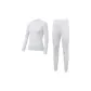White Mock Neck