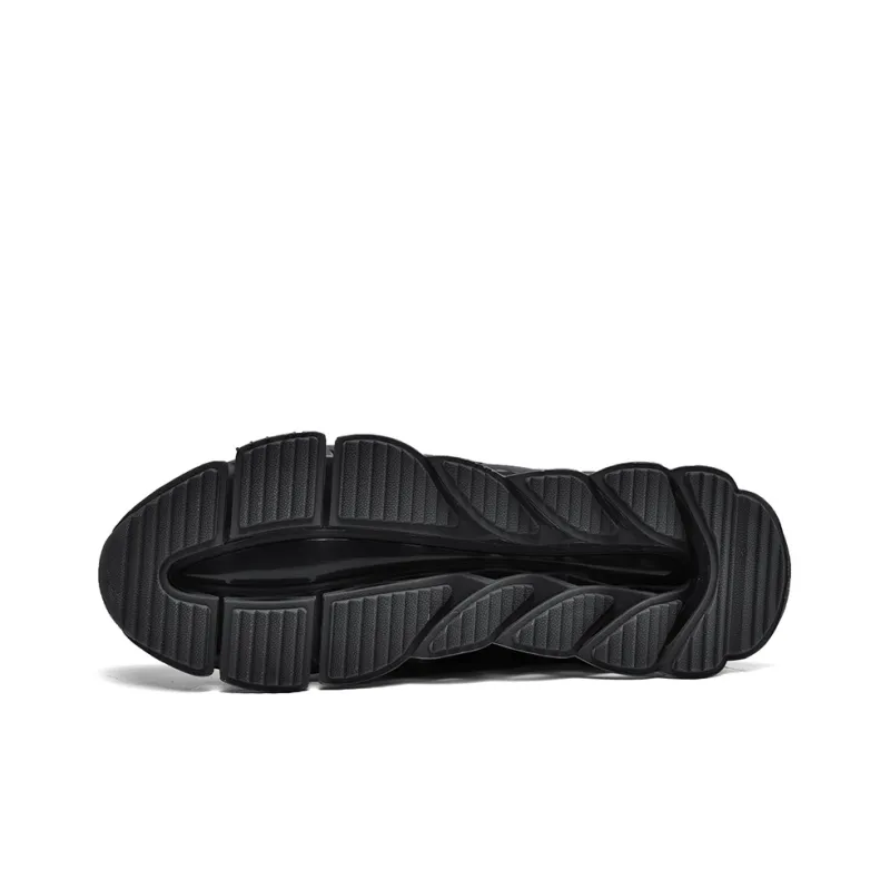 Jerden Smith Shock Absorbers With Slip Resistant And Abrasion Resistant Properties High Top Casual Shoes Men's-4
