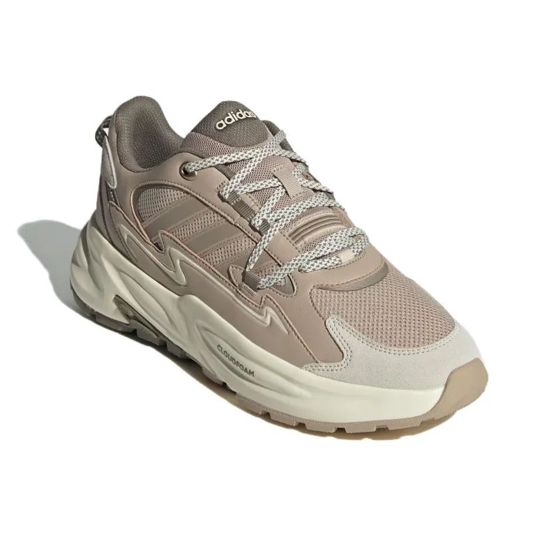 Adidas Ozwave Anti-Slip Wear-Resistant Low-Top Chunky Sneakers Unisex Brown-2