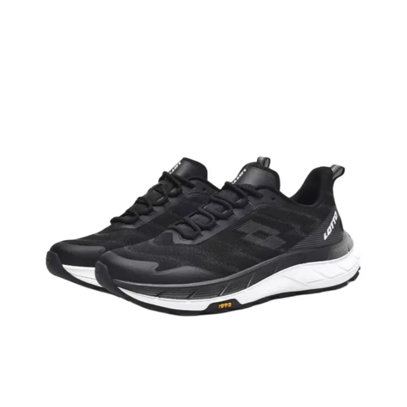LOTTO Anti Slip Wear Resistant Low Top Hiking Shoes Women's Black-3
