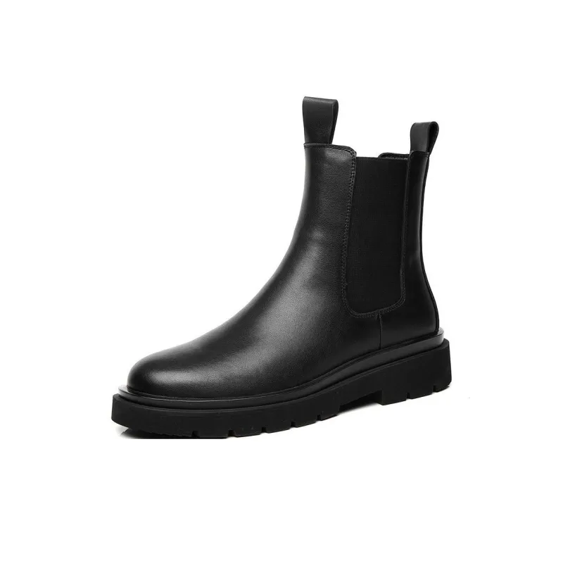 Journey Of Inspiration Short Chelsea Boots Men's Black-5