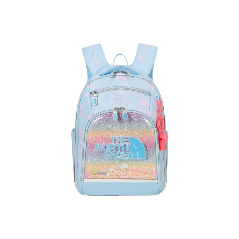 THE NORTH FACE Polyester Backpack And Handbag Combo Set Kids' Light Blue-1