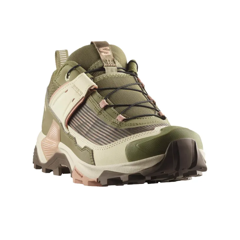 SALOMON Anti Slip Wear Resistant Low Top Outdoor Shoes Women's Green-2