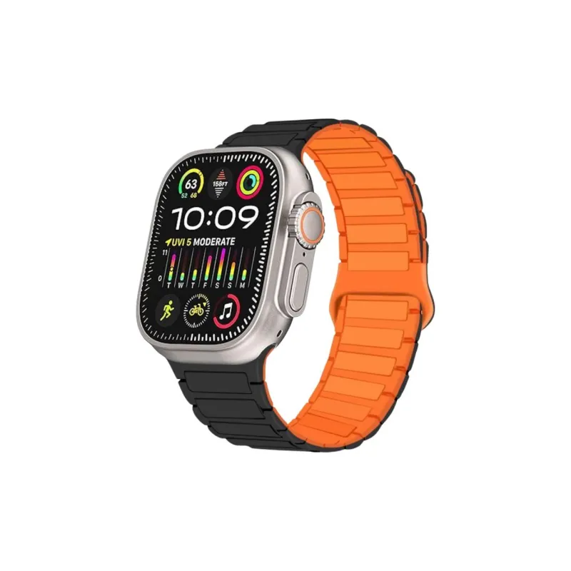 PULAISI Apple Compatibility Watch Band 175~220mm Silicone Material-28