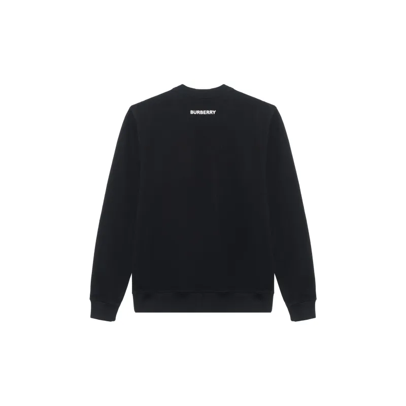 Burberry Cotton Sports Sweatshirt Men's Black-1