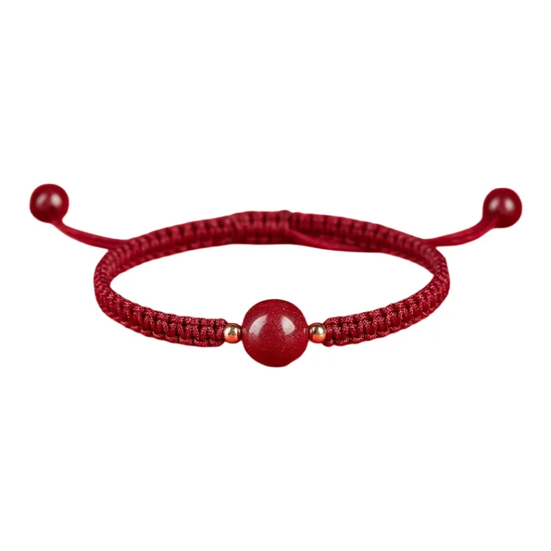 DONGFANGJIE Cinnabar Bracelets Unisex-0