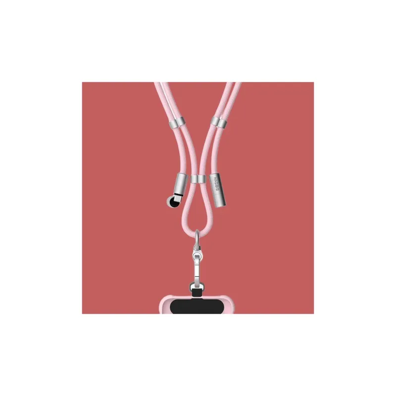 HAIBEISI Type c To Type c Cell Phone Lanyard Halter Cord Cables-1